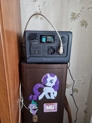 Фото Зарядна станція BLUETTI EB55 Portable Power Station 537Wh від користувача Святослав Надозирный