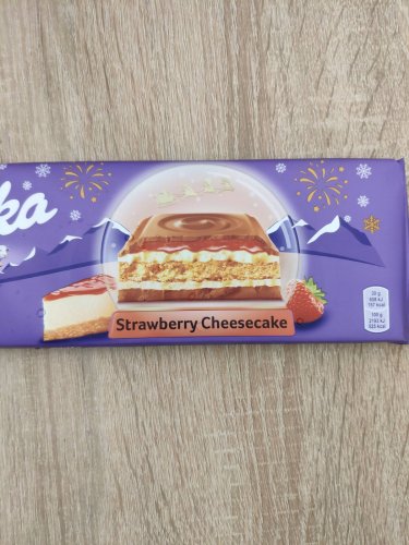 Фото Шоколад Milka Шоколад Strawberry Cheesecake 300 г від користувача Ан