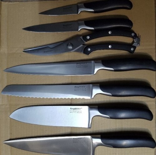 Фото Набір ножів з 8 предметів BergHOFF Essentials (1308010) від користувача Maya