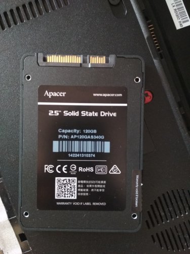 Фото SSD накопичувач Apacer AS340 Panther 120 GB (AP120GAS340-1) від користувача 888vital888