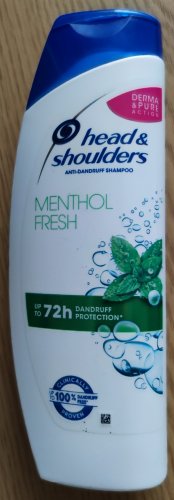 Фото шампунь для волосся Head & Shoulders Шампунь против перхоти  Ментол 400 мл (5000174896190) від користувача Serhii