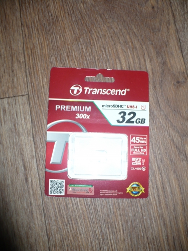 Фото Карта пам'яті Transcend 32 GB microSDHC UHS-I Premium TS32GUSDCU1 від користувача vinyl_acetate