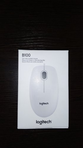 Фото Миша Logitech B-100 Optical Mouse white (910-003360) від користувача uncle joseph