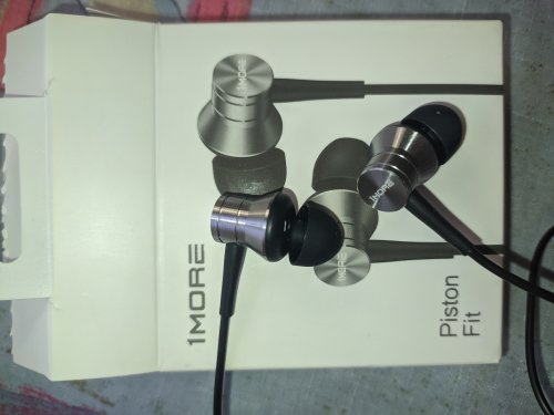 Фото Навушники з мікрофоном 1More Piston Fit Gray (E1009-GRAY) від користувача Мертвий ринок ПК