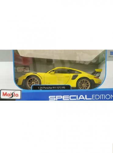 Фото Масштабна модель Maisto Porsche 911 GT2 RS Yellow 1:24 (31523 yellow) від користувача Влад Некрасов