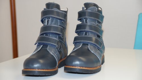 Фото Черевики ортопедичні Ortop Ортопедические ботинки для мальчиков, зимние, с супинатором на меху 308BG, размер 34 від користувача QuickStarts