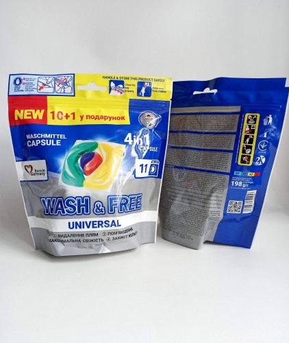 Фото Капсули для прання Wash&Free Капсулы Universal  4 в 1 25 шт. (4260637729675) від користувача Maya