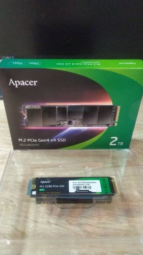 Фото SSD накопичувач Apacer AS2280Q4U 2 TB  (AP2TBAS2280Q4U-1) від користувача Volodymyr