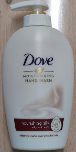 Фото  Dove Крем-мыло жидкое  Нежный шелк, 250мл (8717163605776) від користувача Serhii