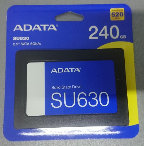 Фото SSD накопичувач ADATA Ultimate SU630 240 GB (ASU630SS-240GQ-R) від користувача Romanoff