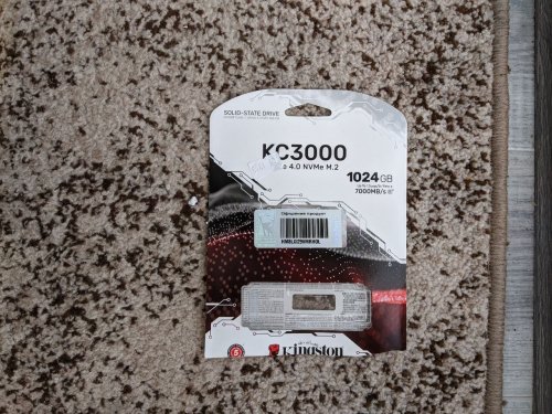 Фото SSD накопичувач Kingston KC3000 1024 GB (SKC3000S/1024G) від користувача leetr