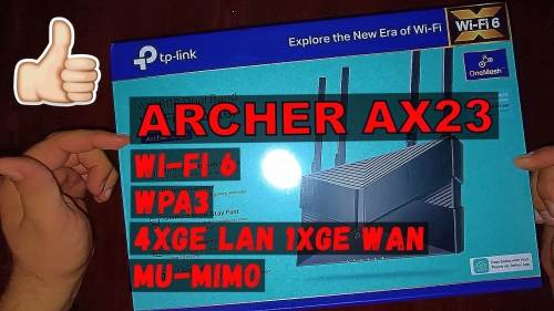 Фото Бездротовий маршрутизатор (роутер) TP-Link Archer AX23 від користувача Михайло Козак