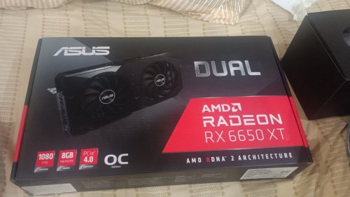 Фото Відеокарта ASUS DUAL-RX6650XT-O8G від користувача Oleg Shafarenko