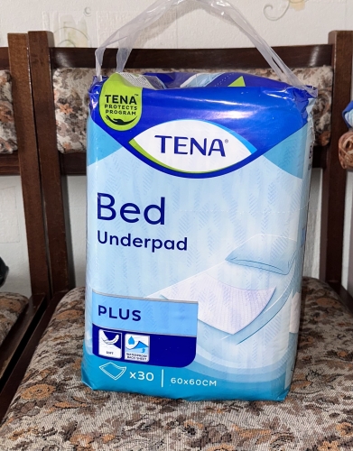 Фото Пелюшки для дорослих Tena Пелюшки Bed Plus 60x60 cм 30 шт. від користувача Galina29