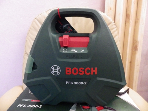 Фото Краскопульт з компресором Bosch PFS 3000-2 (0603207100) від користувача Алексей Алексей