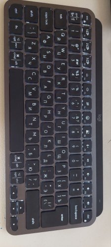 Фото Клавіатура Logitech MX Keys Mini Illuminated Graphite (920-010501) від користувача Marvin Mars