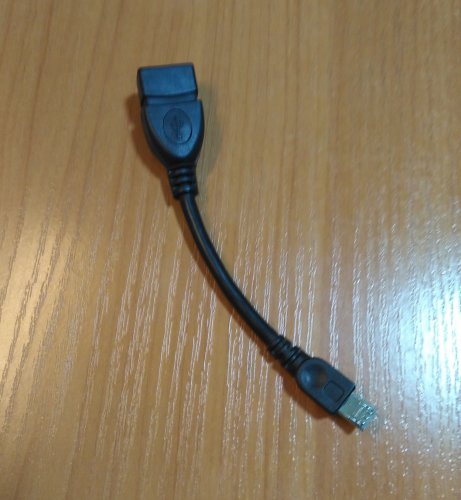 Фото Кабель USB OTG ATcom USB2.0 AF/microBM5P OTG 0.1m (3792) від користувача 