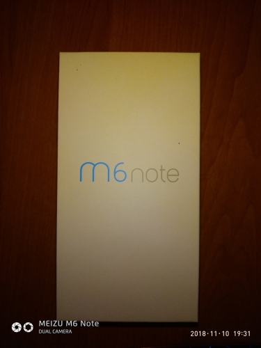 Фото Смартфон Meizu M6 Note 3/32GB Black від користувача legych74