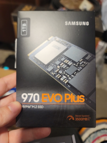 Фото SSD накопичувач Samsung 970 EVO Plus 1 TB (MZ-V7S1T0BW) від користувача Ironhide