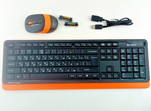 Фото Комплект (клавіатура + миша) A4Tech Fstyler FG1010 Orange від користувача grindcorefan1