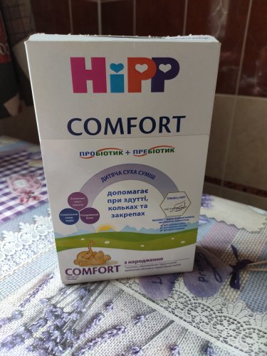 Фото Суміш молочна Hipp Молочная смесь Comfort с рождения 300 г від користувача United