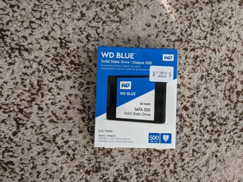 Фото SSD накопичувач WD Blue SA510 500 GB (WDS500G3B0A) від користувача keglya
