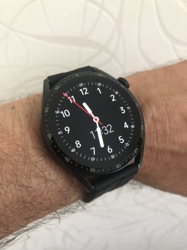 Фото Смарт-годинник HUAWEI Watch GT 3 46mm Black (55026956) від користувача Andrew