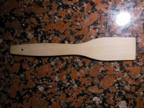 Фото лопатка кухонні Mazhura Лопатка деревянная бук 28 см (mz322955) від користувача 