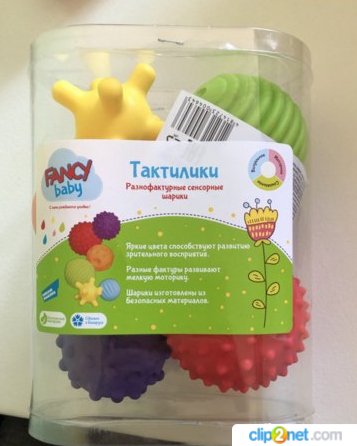 Фото Іграшка для купання Fancy Тактилики (TIH1) від користувача Наталя Цуркан