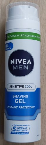 Фото  Nivea Men Sensitive гель для гоління з охолоджуючим ефектом  200 мл від користувача Serhii