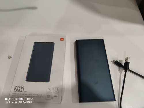 Фото Зовнішній акумулятор (павербанк) Xiaomi Mi Power bank 3 10000mAh Black PLM13ZM від користувача Mexanik