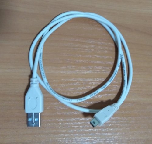 Фото Кабель Mini USB Cablexpert USB 2.0 Mini USB 0.9m (CC-USB2-AM5P-3) від користувача 