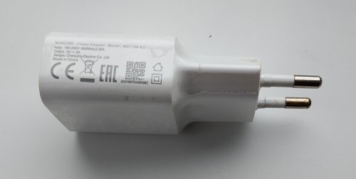 Фото Мережевий зарядний пристрій Xiaomi Mi Adaptor EU White (MDY-09-EW) від користувача Styrman