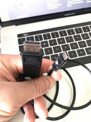 Фото Кабель 2E USB-C - DisplayPort 1m Black (2E-W1402) від користувача pavel.senchenko