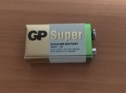 Фото Батарейка GP Batteries Krona bat Alkaline 1шт Super (GP1604A-5UE1) від користувача 