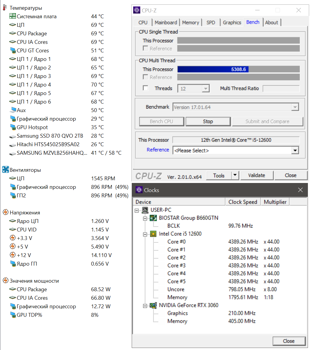 インテル INTEL CPU Core i5-12600 / 6/12 / 3GHz / 6xxChipset