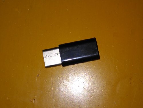 Фото Адаптер USB Type-C ASPOR Type-C - MicroUSB Black (980008) від користувача 