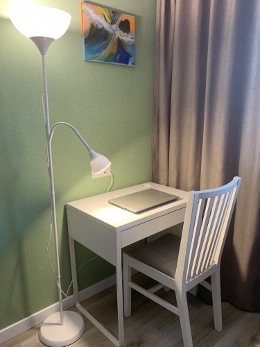 Фото Торшер зі змінною лампою / с абажуром (плафоном) IKEA TAGARP (404.863.87) від користувача Ірина Юріївна