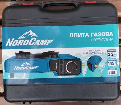 Фото Плита газова одноконфорна NordCamp Плита газова портативна (NC03150) від користувача GSM