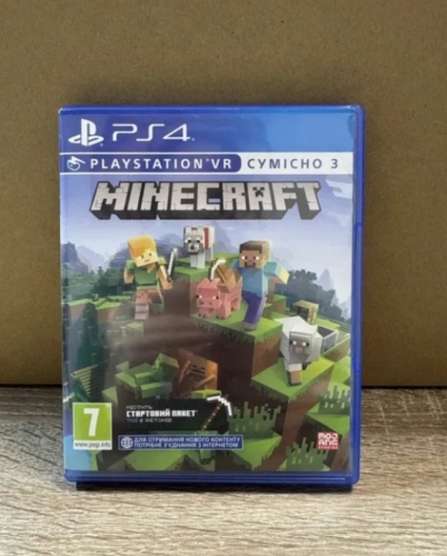 Фото Гра для PS4  Minecraft PS4  (9345008) від користувача Славик Нестеренко