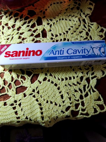 Фото  Sanino Зубная паста  Защита от кариеса, 100 мл (8690506471736) від користувача V1