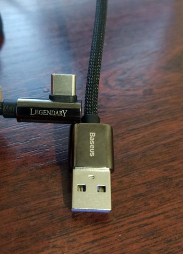 Фото Кабель USB Type-C Baseus Legend Series USB Type-C 66W 2m Black (CATCS-C01) від користувача dr_ula