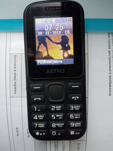 Фото Мобільний телефон Astro A171 Black від користувача iliamoskalenkose