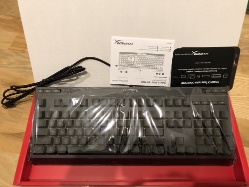 Фото Клавіатура HyperX Alloy Core RGB Gaming Keyboard USB Black (HX-KB5ME2-RU, 4P4F5AX) від користувача barmaleikin