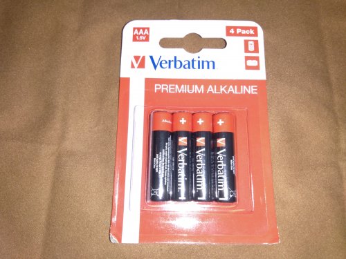 Фото Батарейка Verbatim AAA bat Alkaline 4шт (49920) від користувача yxxx