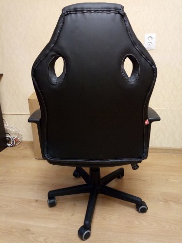 Фото Комп'ютерне крісло для геймера АКЛАС Анхель NEW PL TILT черно-синий (20996) від користувача kostyany4