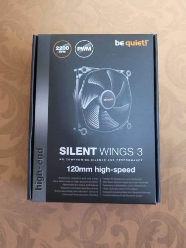Фото Вентилятор be quiet! Silent Wings 3 120mm PWM High-speed (BL070) від користувача Ваня