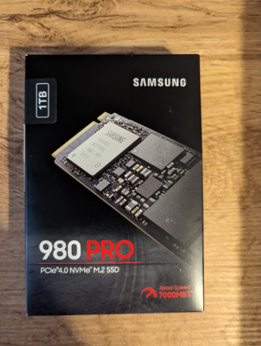 Фото SSD накопичувач Samsung 980 PRO 1 TB (MZ-V8P1T0BW) від користувача Андрій Конишев