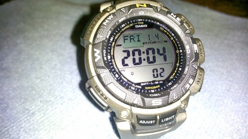 Фото Чоловічий годинник Casio Pro Trek PRG-240T-7ER від користувача Vld2011