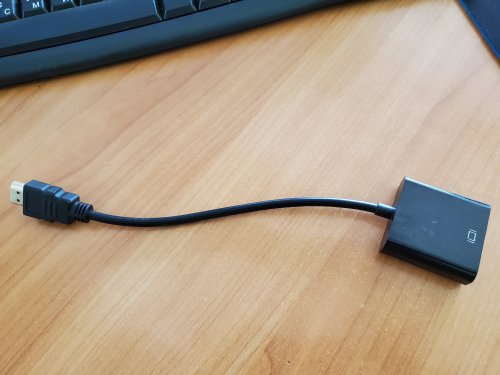 Фото Адаптер STLab HDMI - VGA Black (U-990 PRO BTC) від користувача Ironhide